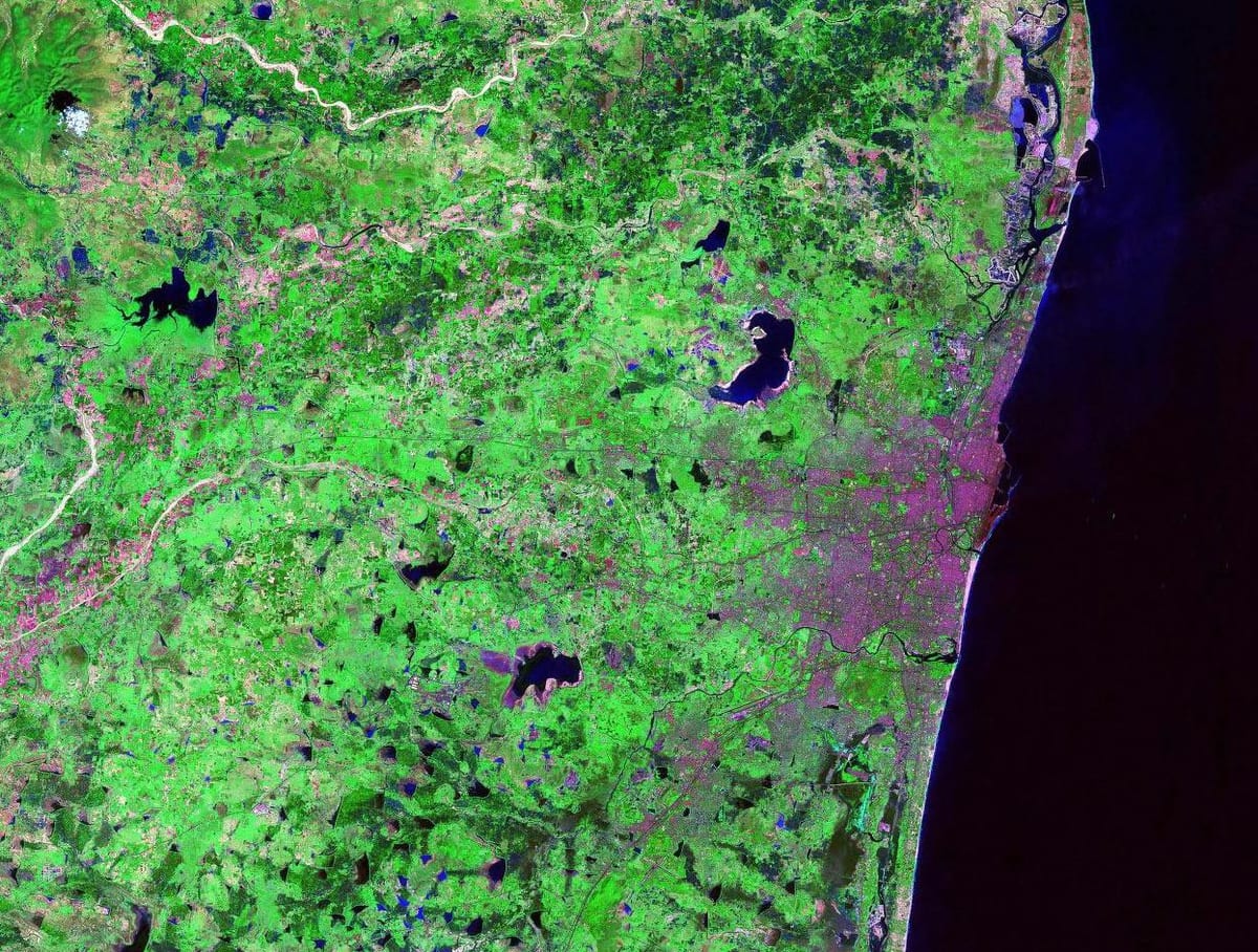 peta satelit Chennai